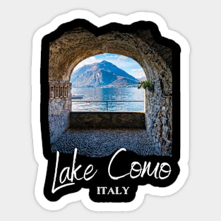 Lago Di Como / Como Lake Italy / Como Lake Sticker